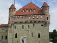 Lausanne: Schloss und Statue von Major Vardel