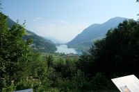 Blick auf den Lungerer See