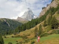 Blick zum Matterhorn 