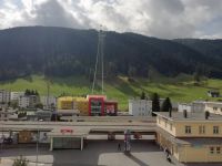 Blick zur Ischalp in Davos 