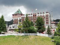 Das Badrutts-Palace-Hotel in St. Moritz 