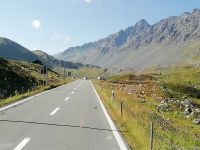 Fahrt auf den Flüelapass