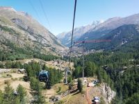 Fahrt vom Kleinen Matterhorn 