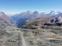 Fahrt vom Kleinen Matterhorn 