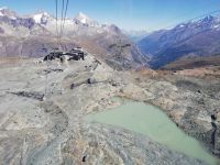 Fahrt vom Kleinen Matterhorn 