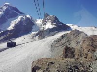 Fahrt aufs Kleine Matterhorn 