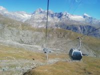 Fahrt aufs Kleine Matterhorn 