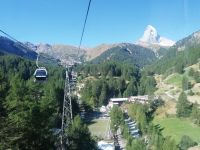 Fahrt aufs Kleine Matterhorn 
