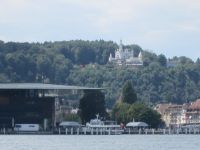 Schiffsankunft in Luzern