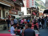 Straßenfest in Zermatt 