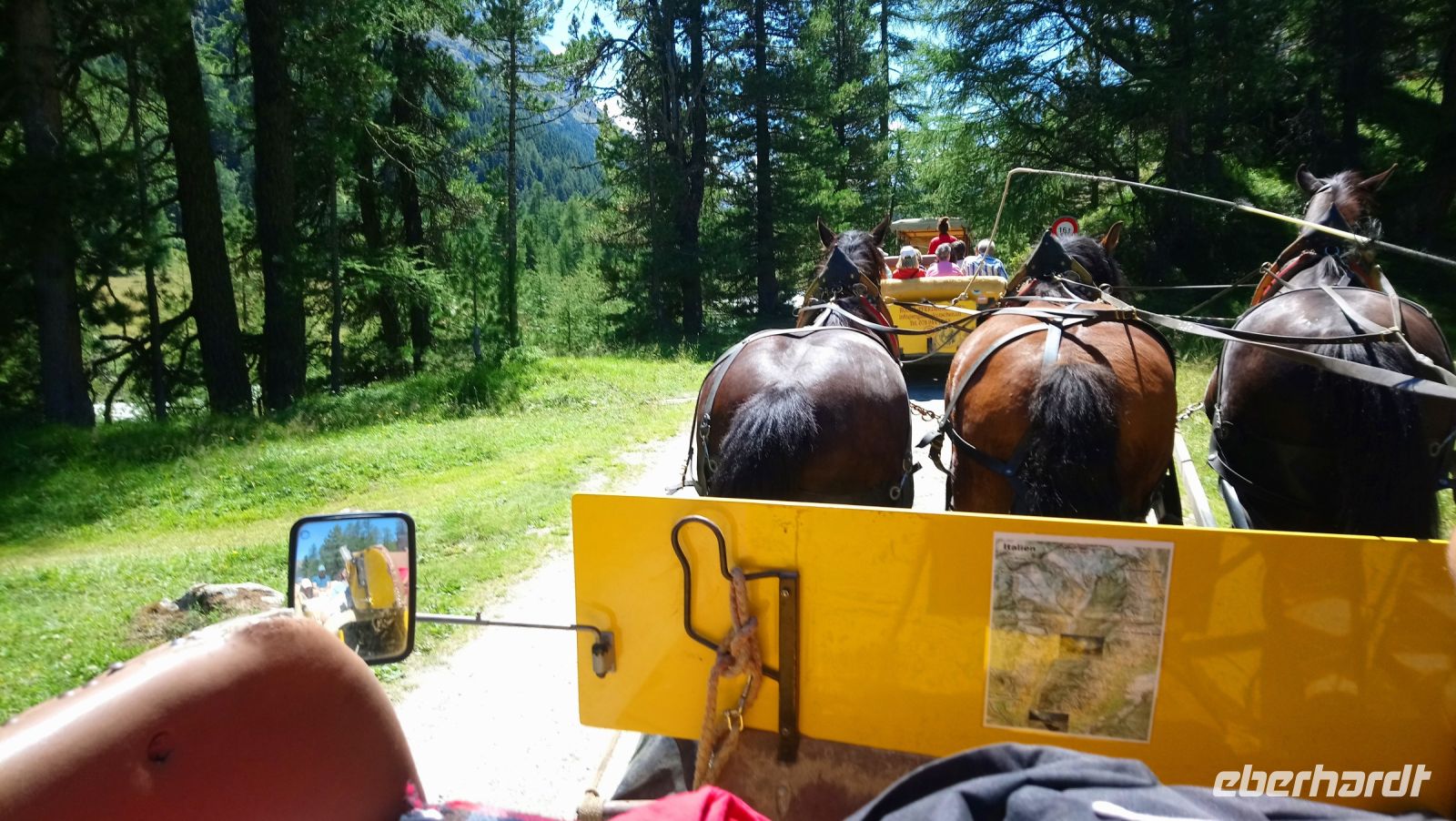 Mit 3 PS durch das Roseg-Tal