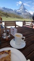 Stärkung am Riffelberg mit Matterhornblick