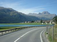 Oberengadin, Blick auf Silvaplana