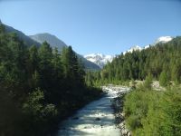 Blick auf den Morteratschgletscher