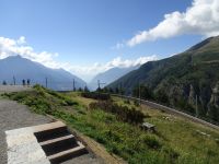 Blick von Alp Grüm in das Puschlavtal