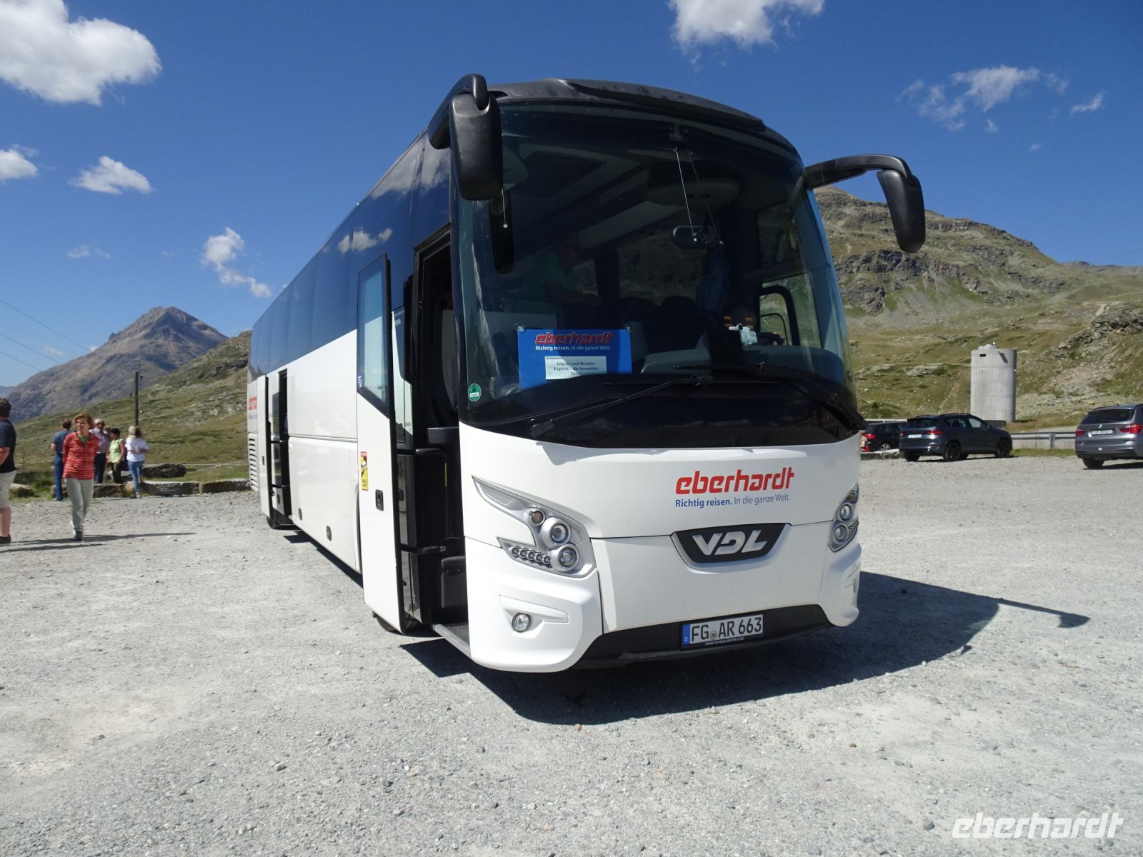 Fotostopp auf dem Berninapass
