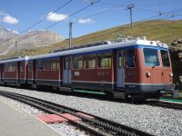 Historischer Zug Gornergratbahn