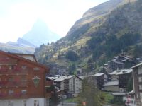 Zermatt mit nachmittäglichem Matterhorn