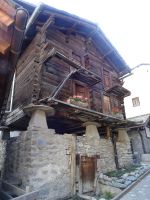 Zermatt, historisches Speichergebäude