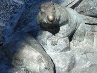 Zermatt: Murmeltierbrunnen