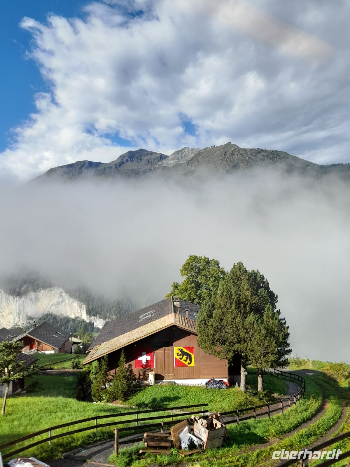 Auffahrt von Lauterbrunnen zur Kleinen Scheidegg