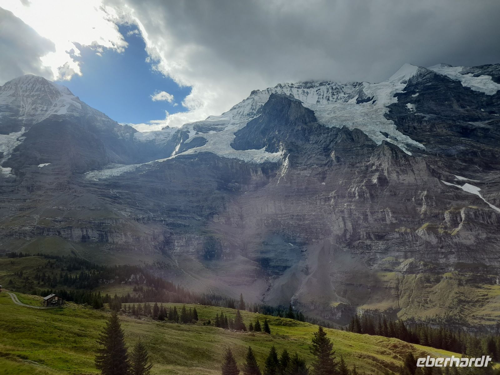 Auffahrt von Lauterbrunnen zur Kleinen Scheidegg