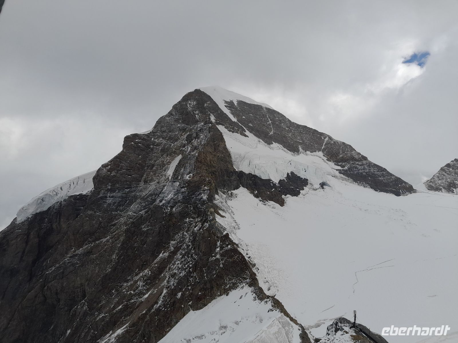 Gipfel des Mönchs von Jungfraujoch 