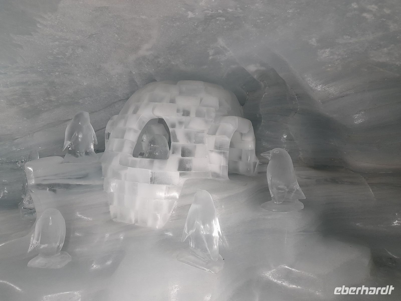 Eispalast am Jungfraujoch