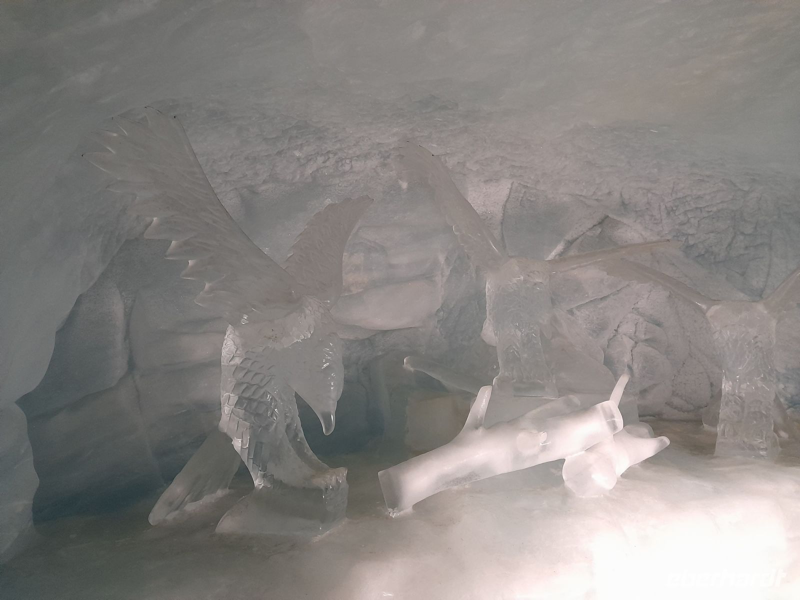 Eispalast am Jungfraujoch