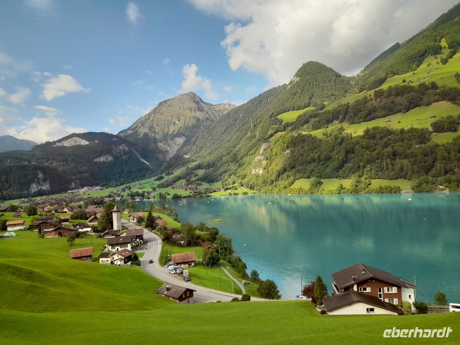 Mit dem Zug von Interlaken nach Luzern