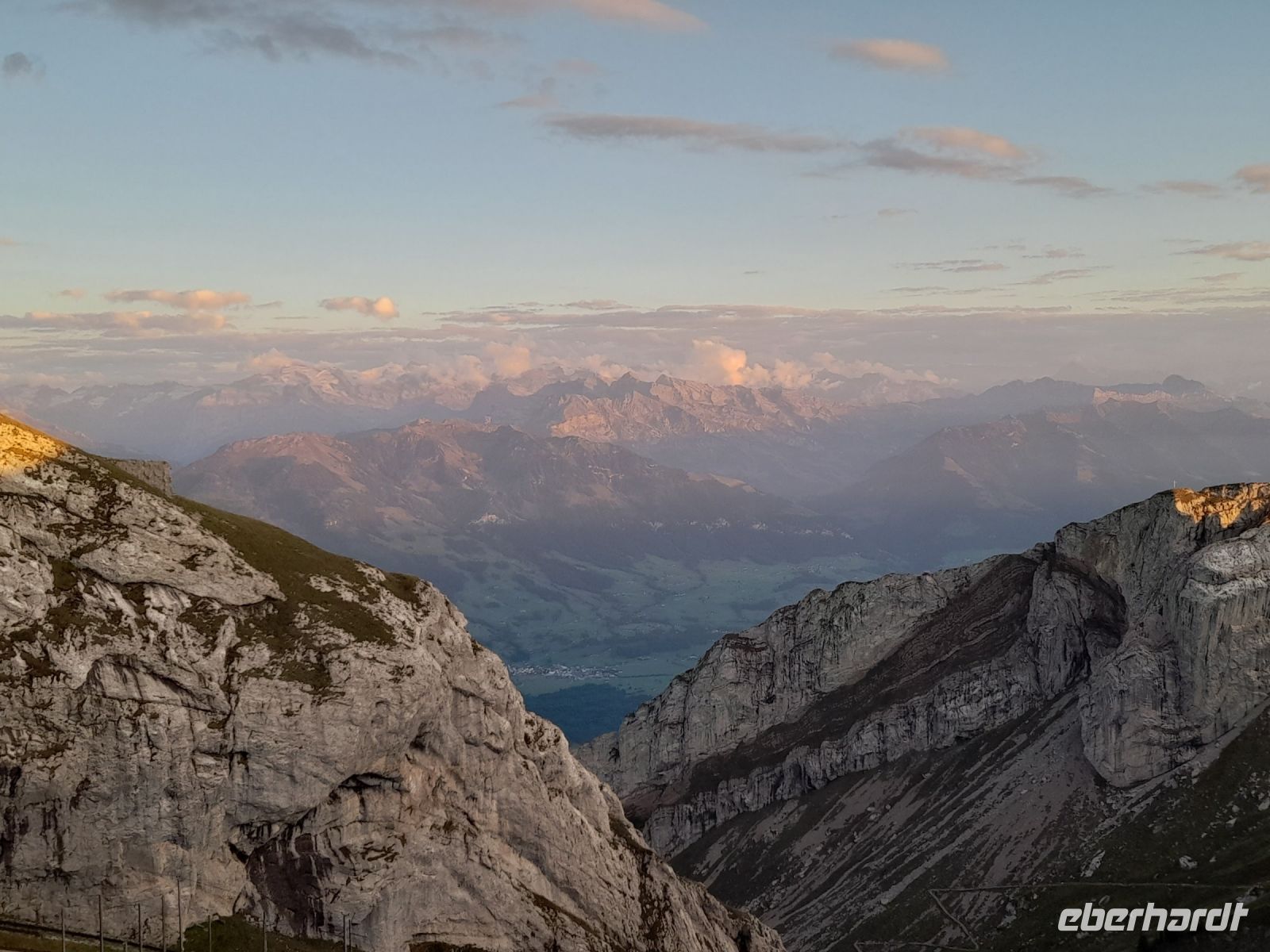Sonnenuntergang auf dem Pilatus