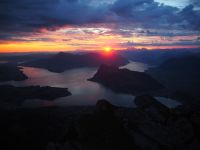 Sonnenaufgang auf dem Pilatus