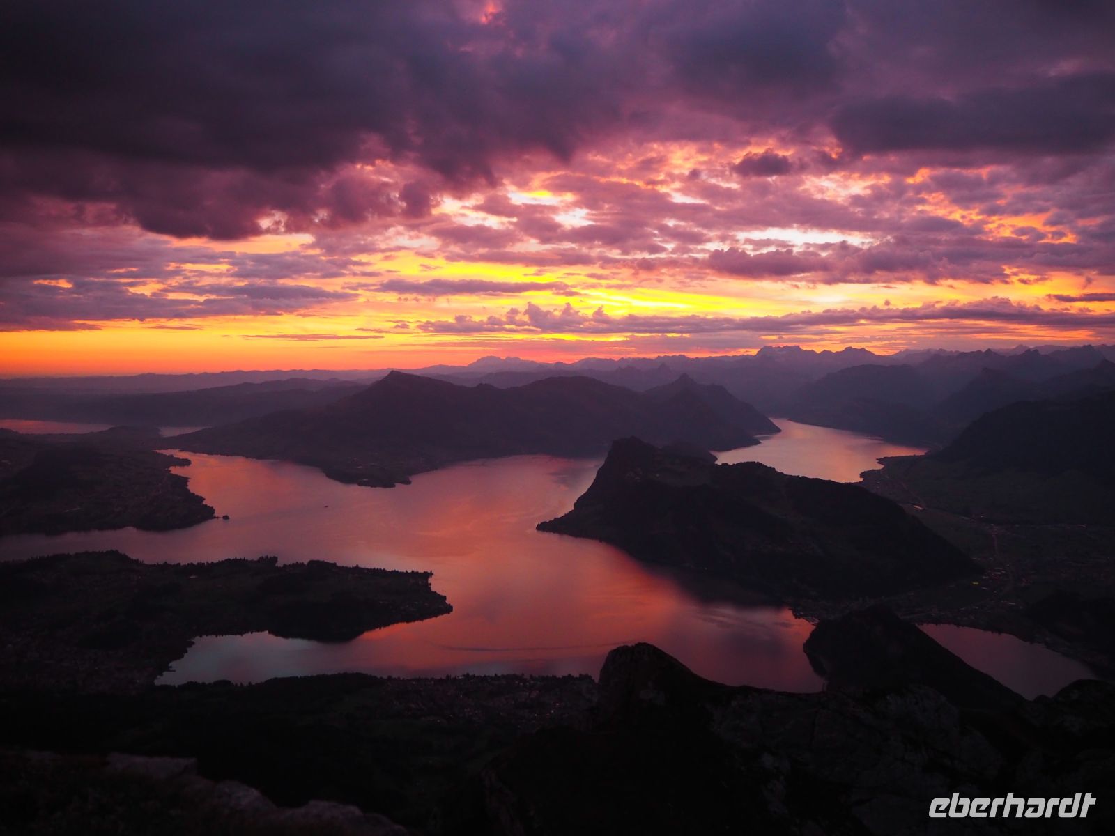 Sonnenaufgang auf dem Pilatus