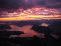 Sonnenaufgang auf dem Pilatus