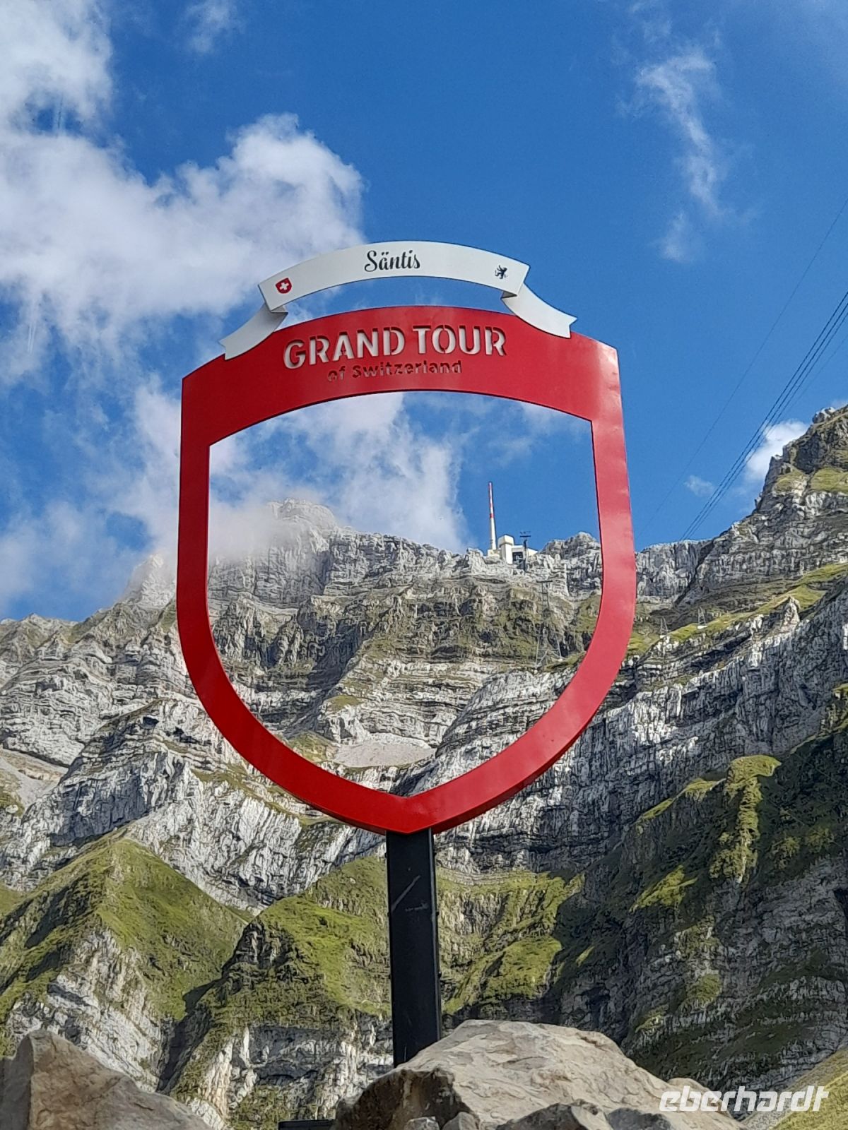 Blick auf den Säntis