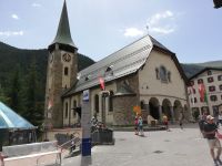 Zermatt, Kirchplatz
