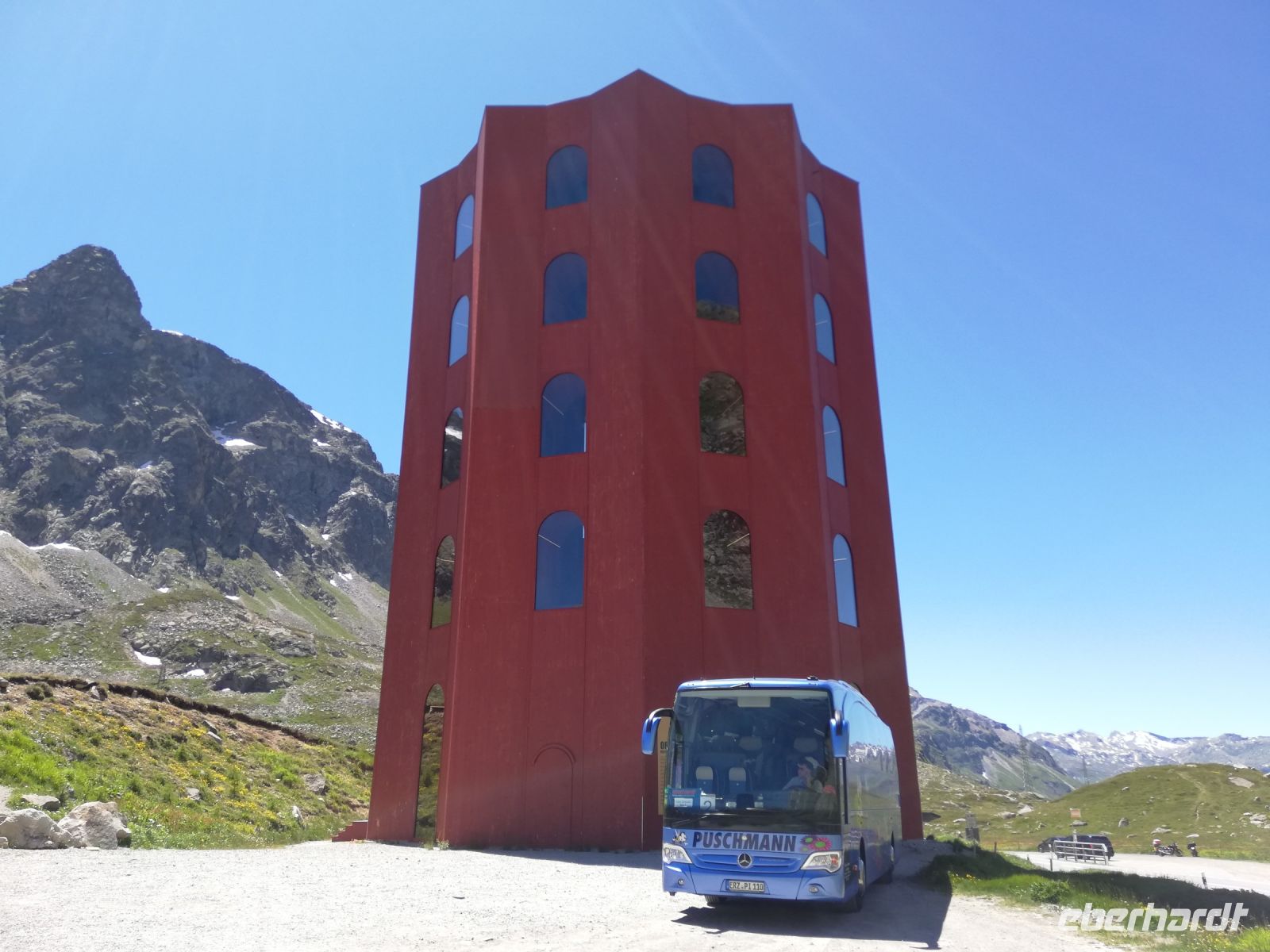Musikturm auf dem Julierpass