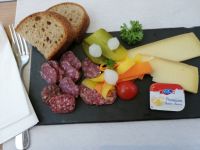 Eine kalte  Blatte im Glacier-Express