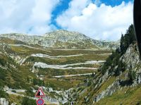 Blick auf die Grimselpassstraße