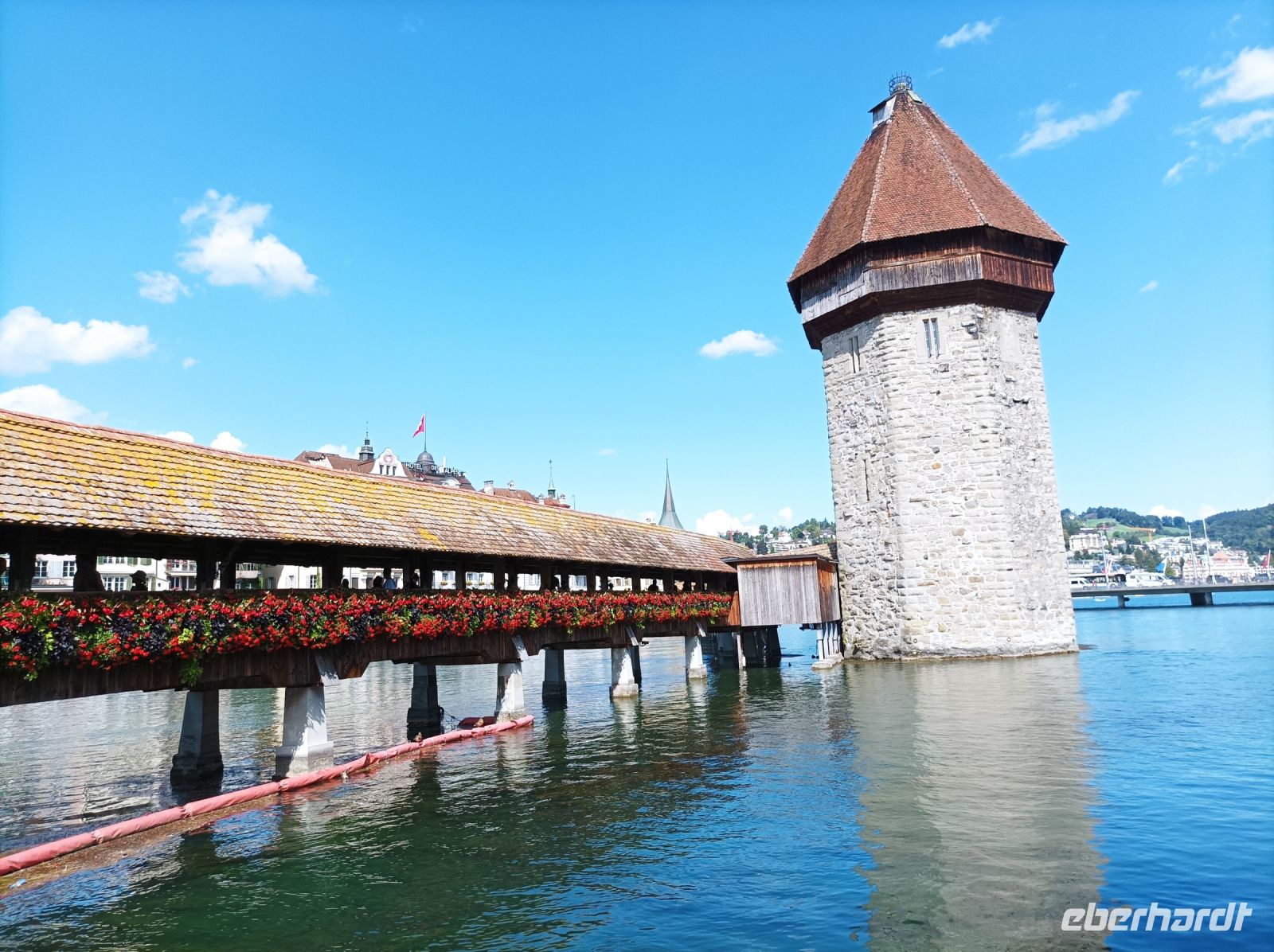 Luzern, Kapellbrücke und Wasserturm