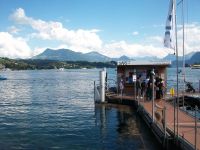 Luzern, Vierwaldstätter See, Blick zur Rigi