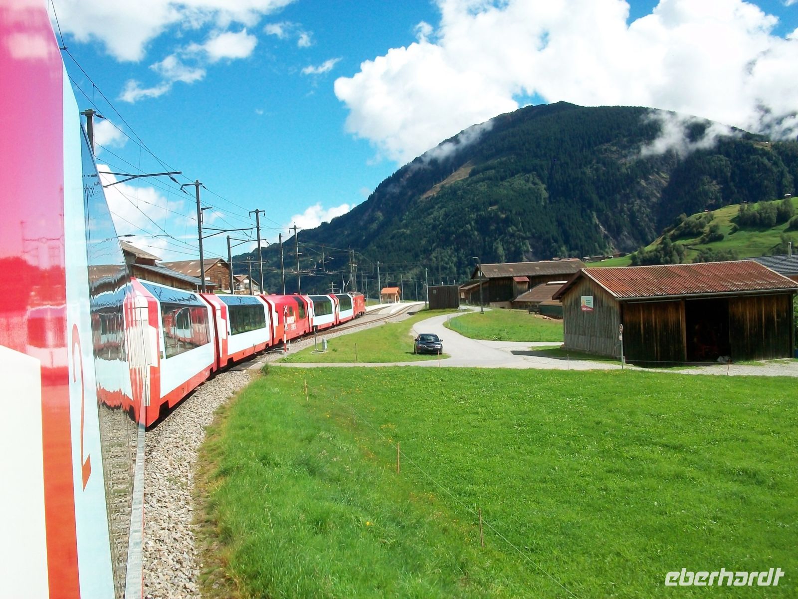 Fahrt mit dem Glacier-Express
