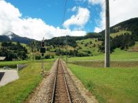 Fahrt mit dem Glacier-Express