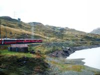 Fahrt mit dem Bernina-Express