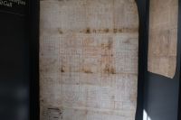 Der alte Plan des Klosters