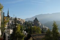 Blick nach St. Moritz