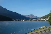 Blick auf St. Moritz