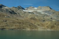 Piz Gambrena mit dem Gletscher