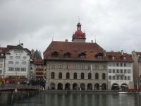 Luzern, Rathaus von der Reuss