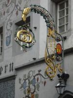 Luzern, Ausleger Zunfthaus der Bäcker